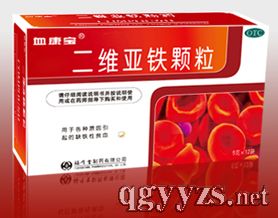 血康寶/二維亞鐵顆粒-5克×12袋/盒