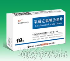 乳酸左氧氟沙星片