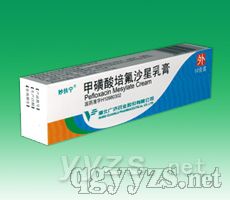 甲磺酸培氟沙星乳膏