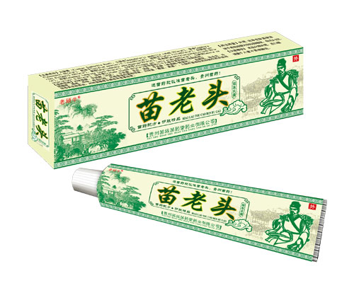 苗老頭草本乳膏