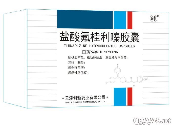 鹽酸氟桂利嗪膠囊