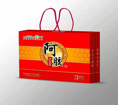 阿膠植物飲料3瓶裝禮盒