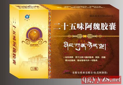 二十五味阿魏膠囊