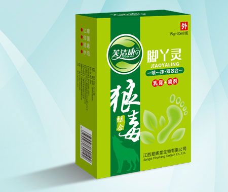 狼毒腳丫靈乳膏噴劑