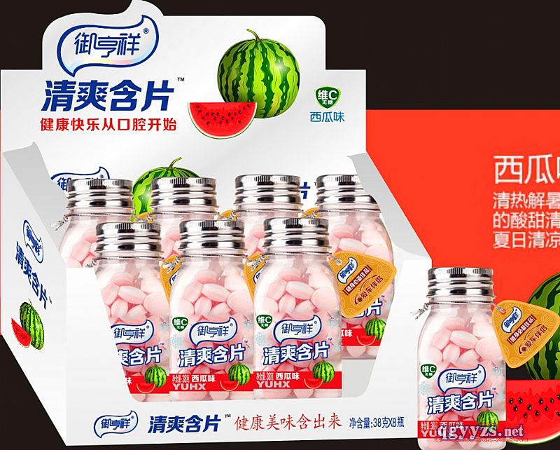 御亨祥清爽含片三角瓶裝