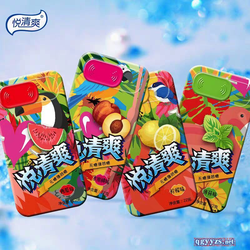 悅清爽無糖薄荷糖