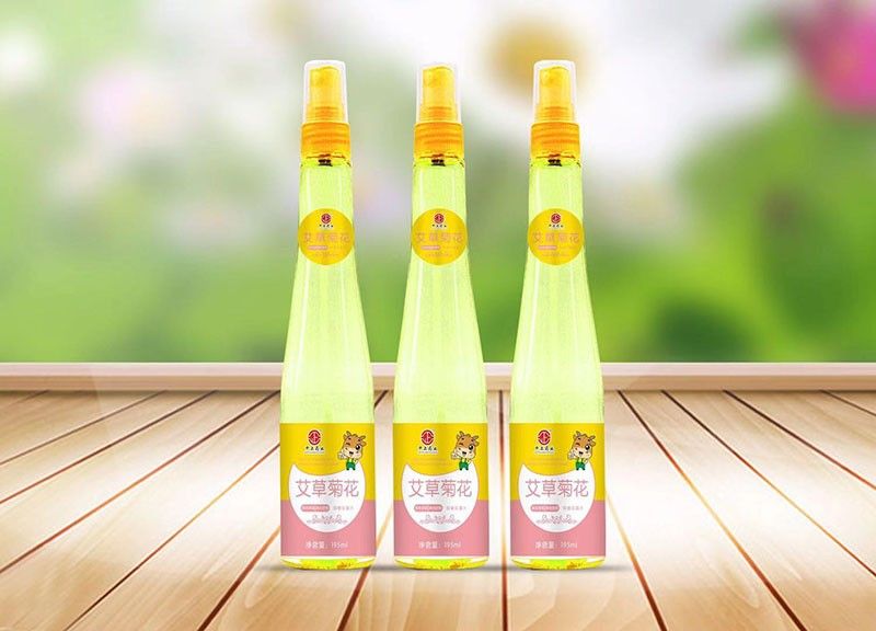 艾草菊花花露水