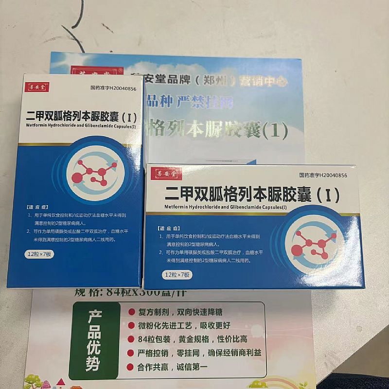 二甲雙胍格列本脲膠囊Ⅰ