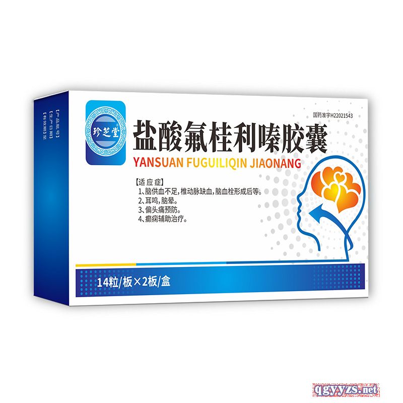 鹽酸氟桂利嗪膠囊